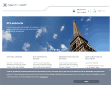 Tablet Screenshot of naviextras.com
